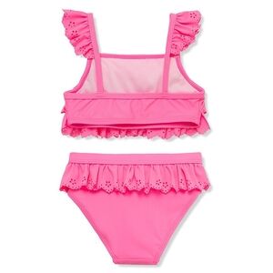 Child of Mine Pink Ruffle Bikini Set